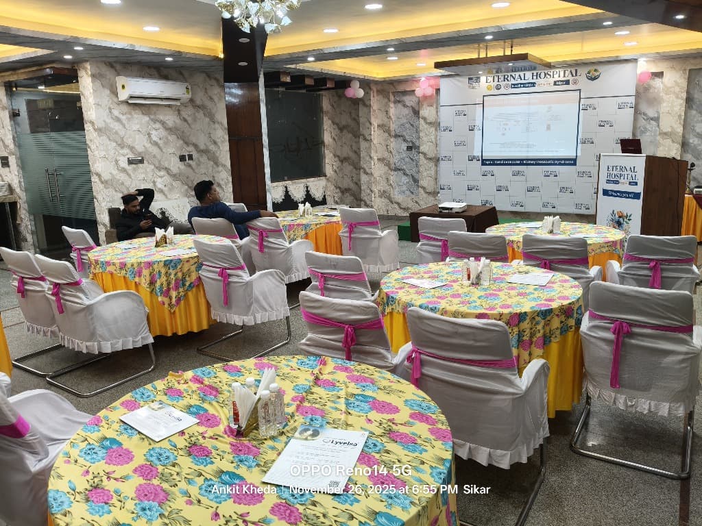 Hotel Park Avenue Sikar elegant mini hall and grand banquet hall events